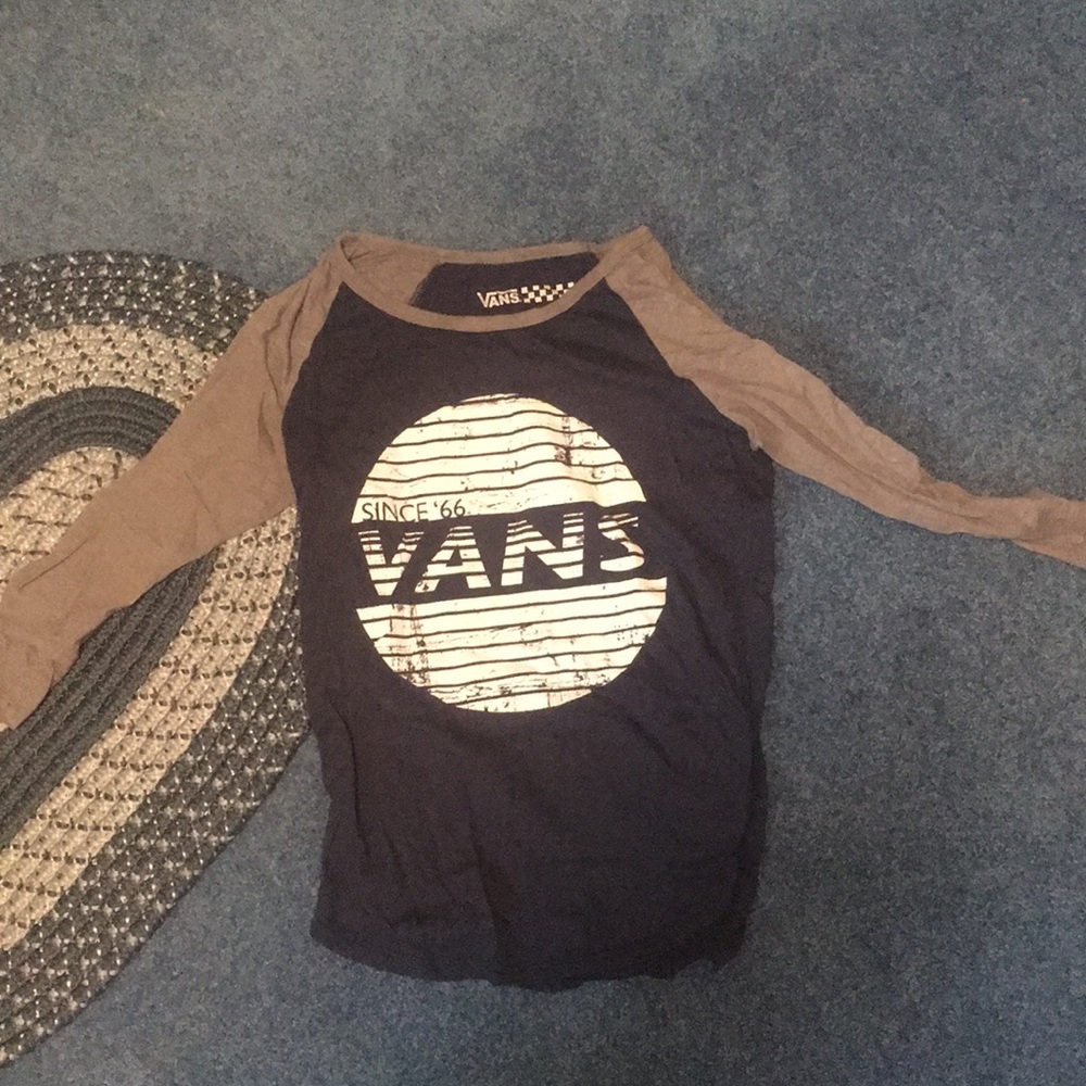 Vans 3/4 sleeve top
